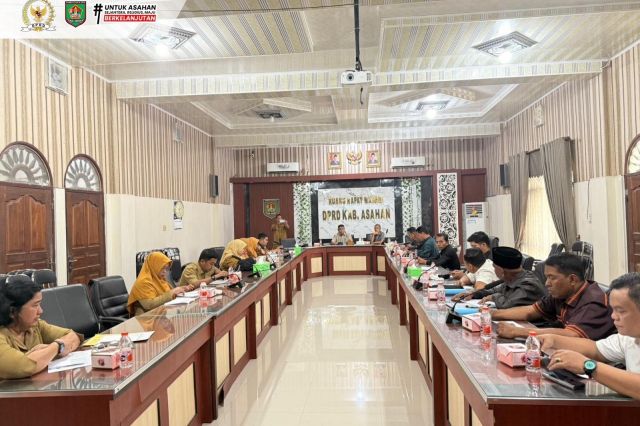 RAPAT BANMUS DPRD KABUPATEN ASAHAN; PENYUSUNAN JADWAL KEGIATAN BULAN APRIL 2026